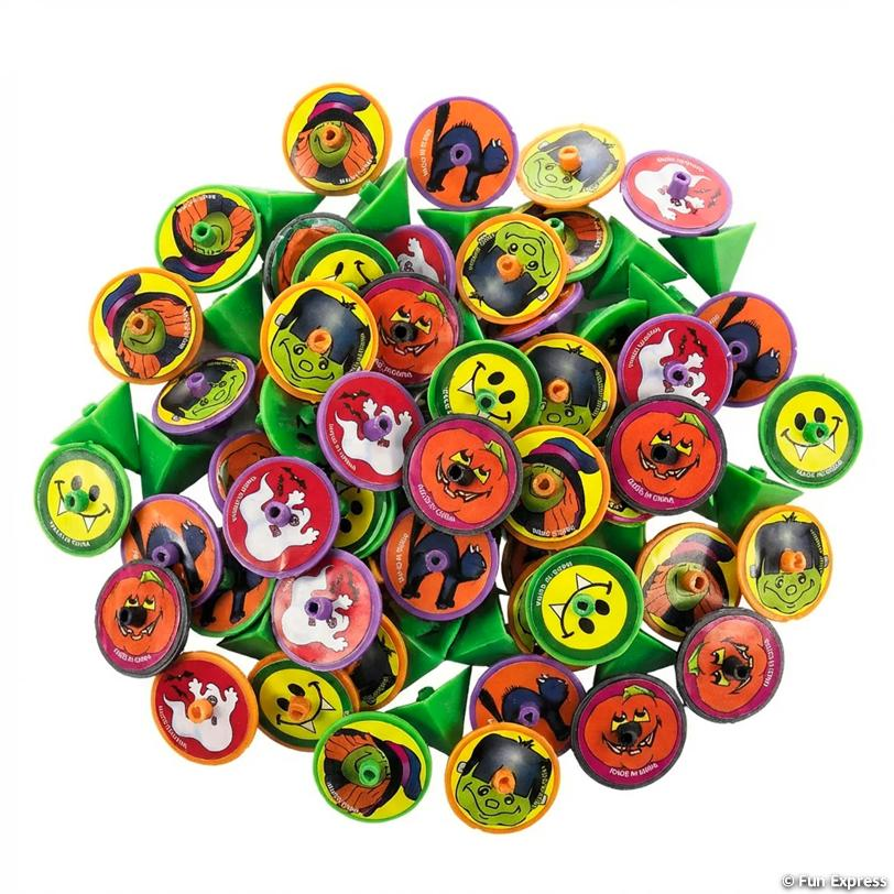 Halloween Spin Tops